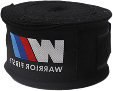 Boksbandages - Hand Wraps - Vechtsport Training - Ademend Sneldrogend - 3 Meter - Zwart