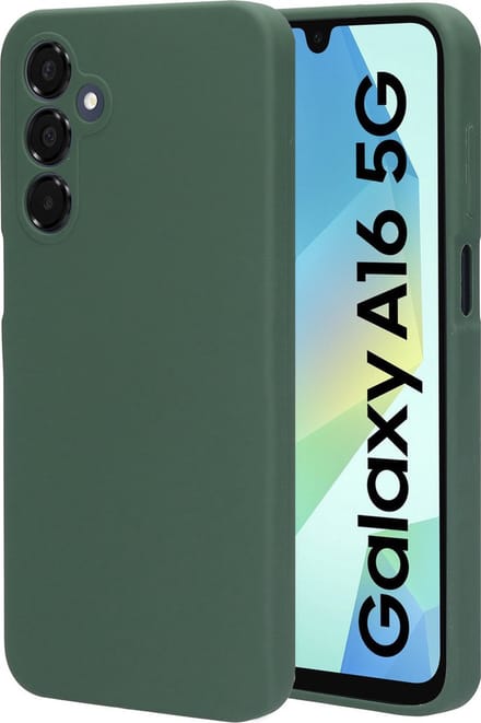 Mobiparts hoesje geschikt voor de Samsung Galaxy A16 - Siliconen - Groen