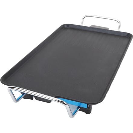 Elektrische Bakplaat Klein Rookvrij Anti-aanbak Multifunctioneel Fornuis Top Platte Bakplaat voor Ontbijt L(for 6.5-9kg) gray