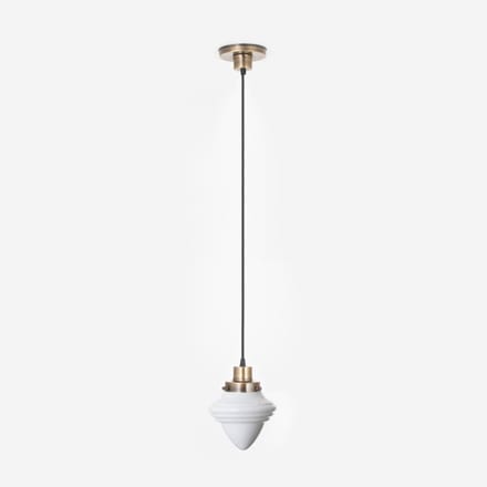 Hanglamp aan snoer Acorn Small 20's Brons - Art Deco Trade