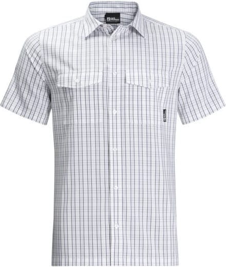 Jack Wolfskin THOMPSON SHIRT MEN Heren Outdoorshirt - white rush - Maat M