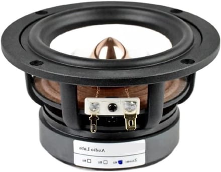 Full Range Speaker - Hifi Geluid - Muziek Luisteren - 30W Vermogen - 4 Inch - Zwart