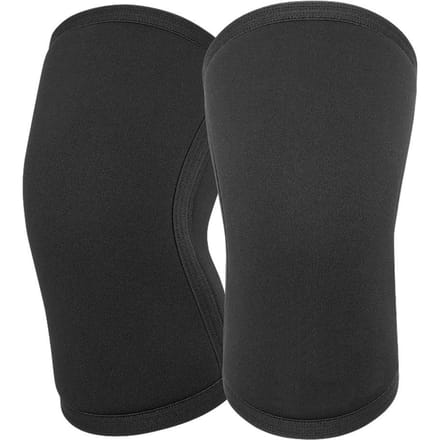 Aolikes 7mm Elleboogbeschermers 1 Paar Hoge Prestaties Ondersteuning voor Gewichtheffen Powerlifting Training S zwart