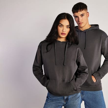 Vanilla Sweater met capuchin Hoodie 280 GSM Fabric, 80% katoen 20% polyester – Zwart Regular Fit -M