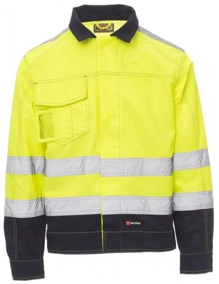 Payper Safe Hi-Vi Winter - fluorescent yellow/navy blue - M