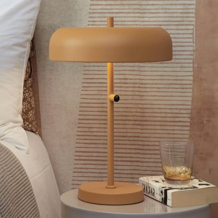 IT´S ABOUT ROMI IT'S ABOUT ROMI tafellamp Porto, 45 cm, mosterdgeel, metaal