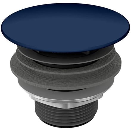 Kaldewei permanent drain valve, round lid 9058000001