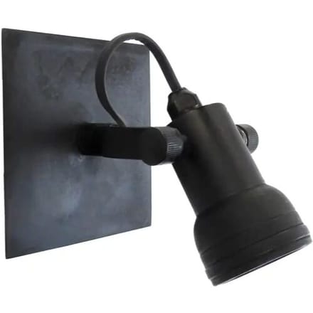 KS Verlichting Opbouwspot Indigo Mini Antiek Zwart
