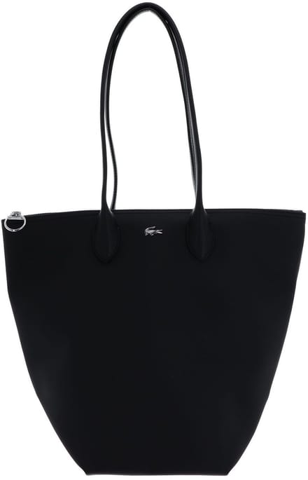 LACOSTE Schoudertas Vertical Shopping Bag Noir Zwart