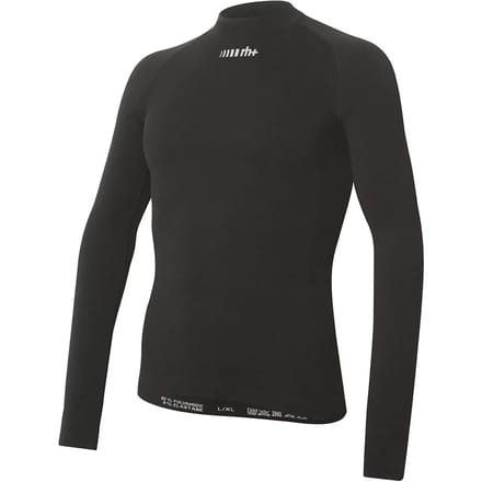 Rh+ Kort Lange Mouwen Basislaag Zwart L-XL Man