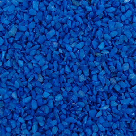 Aquariumgrind BLAUW - Bodembedekking Steentjes Gekleurd 4-6mm - 1KG