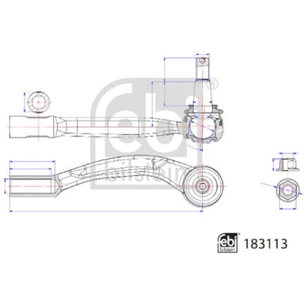 Spoorstangeind FEBI BILSTEIN 183113
