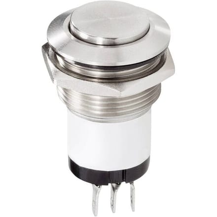 Renkforce RF-4707810 Belknop 1-voudig RVS