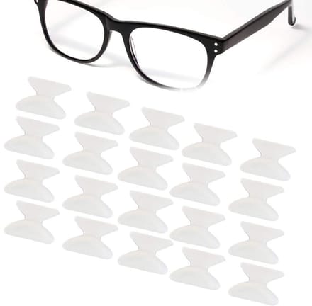 Dailygoods- Neuspads Zachte Siliconen - Neuspads Bril Zelfklevend