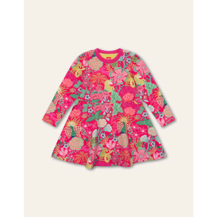 Oilily Dasha Jurk- maat152/12yr Bright Rose