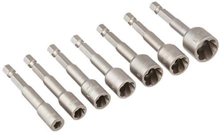 7-delige PowerGrip Trekker Set voor Houtbewerking