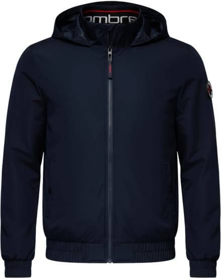OMBRE Jas - Drukknopen - Effen Marine S