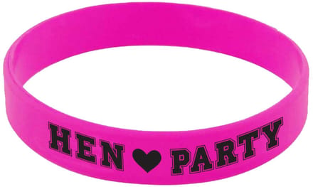 Amscan Armbanden Hen Night 9,8 X 1,1 Cm 6 Stuks