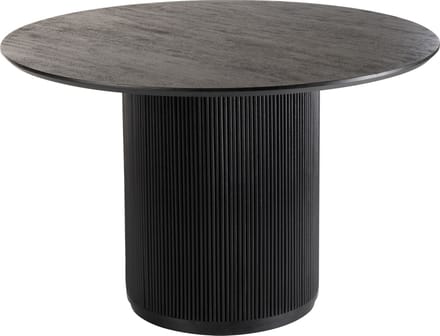 J-Line tafel Vincent - hout - zwart - large