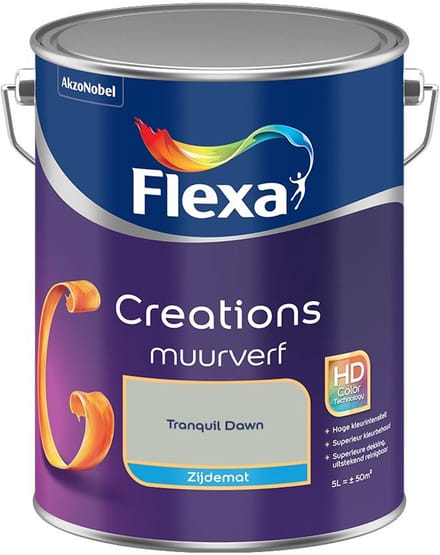 Flexa - Creations Muurverf Zijdemat - Tranquil Dawn - Mengverf - 5 L