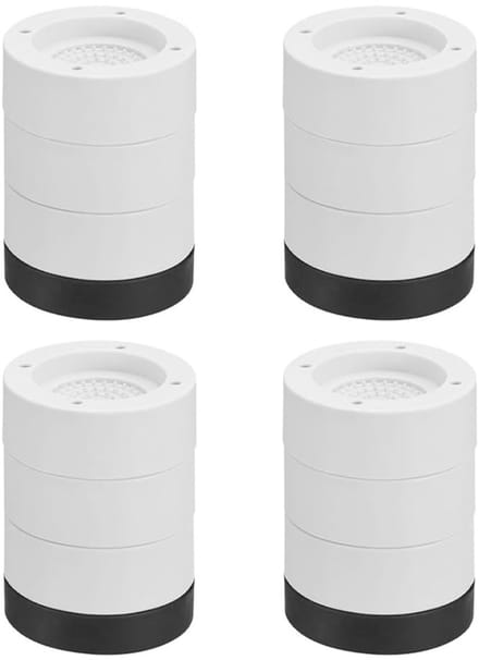 Dailygoods - 4 Stuks Verstelbare Meubelverhogers voor Diverse Toepassingen