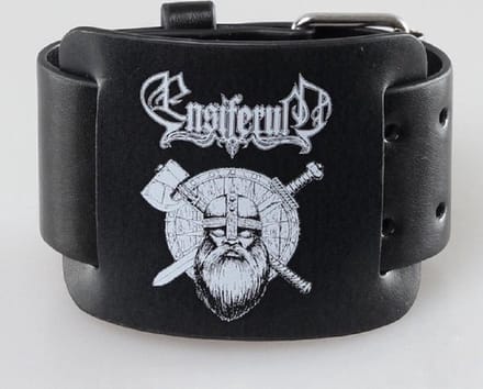 Ensiferum - Sword & Axe - Leren Polsband