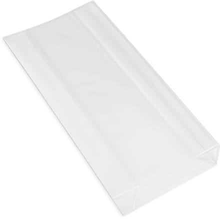 1000x plastic zakken LDPE 7,5/18+2cm 20my