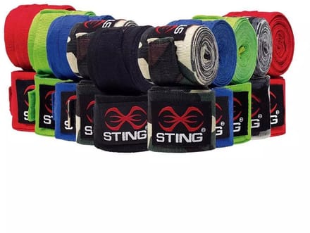STING Boksbandage | meerdere kleuren en lengte | Khaki (Maat: 4.5)