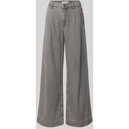 Wide fit Jeans met plooien