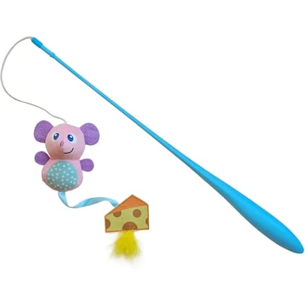 Knuffel voor katten Nobby Pet Angel Mit Maus Und Käse