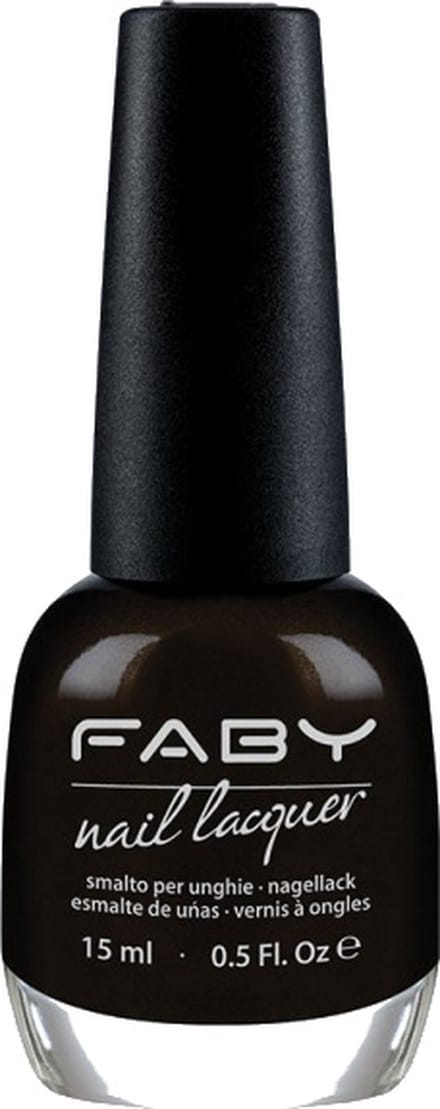 It's not Black. It's Dark. - FABY - Vegan Nagellak - Sneldrogend - 15ml
