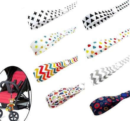 Anti-Drop Speelgoedriem Houder, 8 Stuks Draagbare Clip voor Veiligheid en Gemak