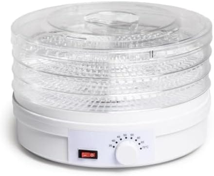 AHD® Voedseldroger - Dehydrator - Droogoven - Voedseldrogers - Wit - 35cm x 33cm x 27cm