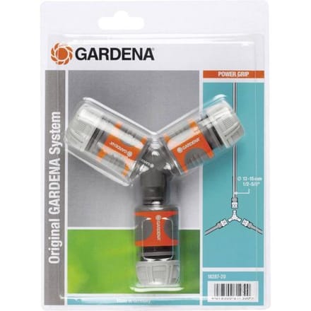 GARDENA 18287-20 Kunststof Aftakset 13 mm (1/2) Ø, Steekkoppeling