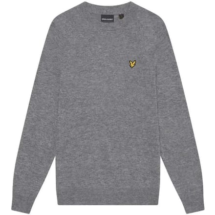 Wollen ronde coltrui Lyle & Scott