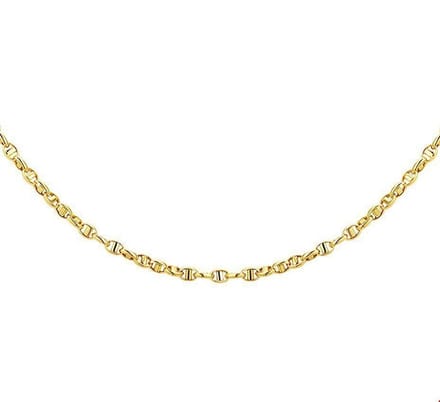 TFT Collier Geelgoud Anker 2,9 mm 45 cm