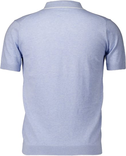 Gentiluomo poloshirt korte mouw lichtblauw