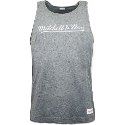 Mitchell & Ness Script Logo Heren Grijs Vest
