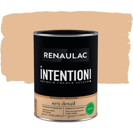 Renaulac Intention Muurverf - Extra Mat - Detail - 1l