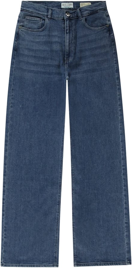 relaxed fit jeans van katoenmix model 'YARA'