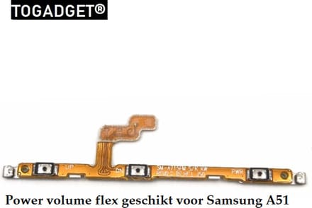 Samsung Galaxy A51 power en volume Flex Kabel