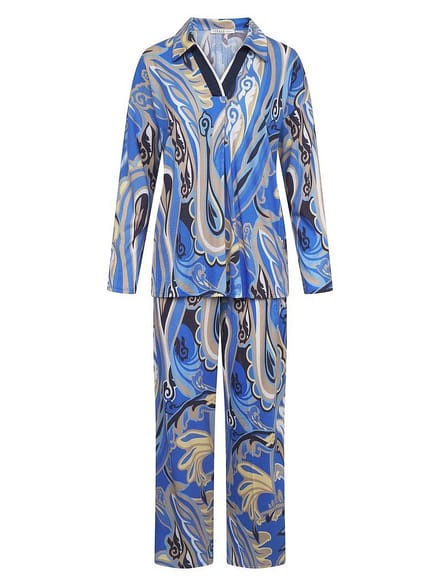 Pyjama Van Féraud blauw