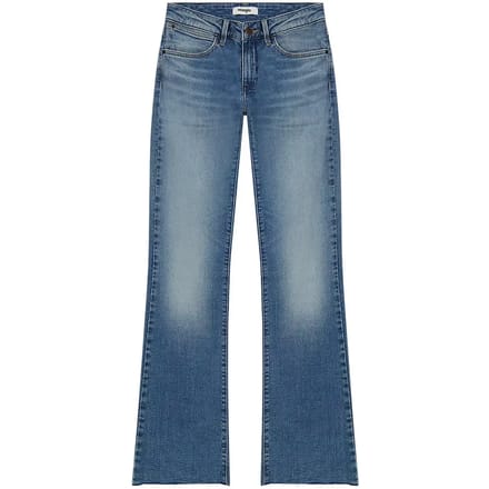 Wrangler Bootcut Spijkerbroek Blauw 26 / 32 Vrouw