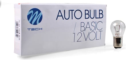 M-Tech BA15d 12V 21W - Basic - Helder - 10 stuks