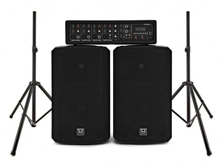SubZero SZPA-410 175W 10 PA-systeem met Statieven