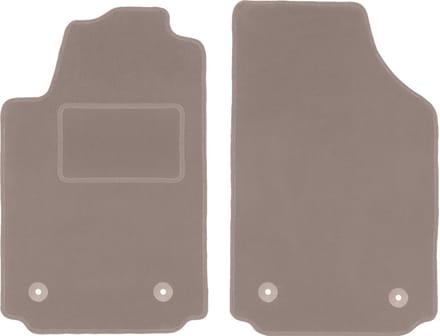 Beige voormatten voor: Audi A2 hatchback (2000-2005)