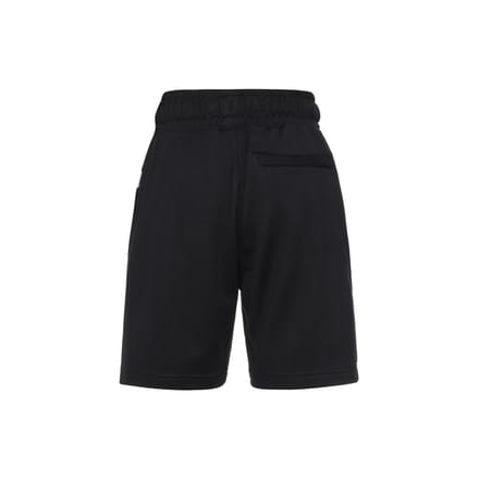 Nike Big Swoosh Logo Effen Kleur Trekkoord Sportshorts Heren Shorts Zwart AR3162-010 M white