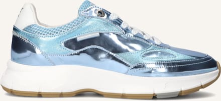 Floris Van Bommel Sfw-10101 Sneakers - Leer - Dames - Blauw - Maat 36