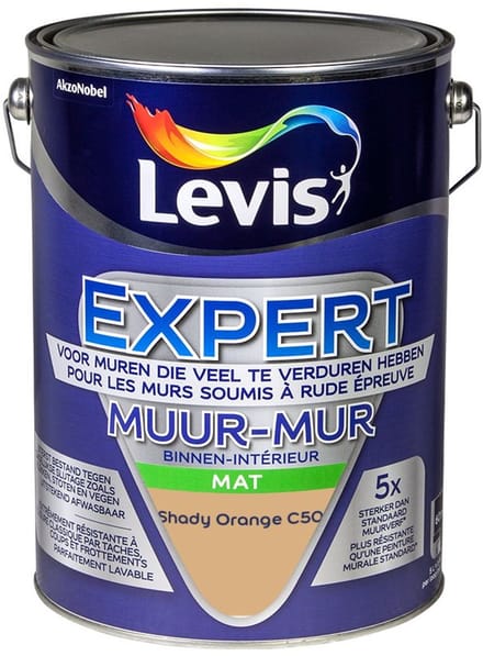 Levis - Expert Muur Binnen Mix - Shady Orange C50 - Mengverf - 5 L