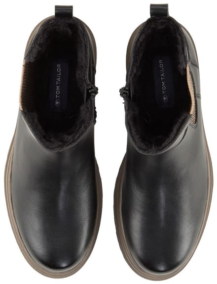 Tom Tailor - Waterdichte laarzen met voering - Maat 36 - black